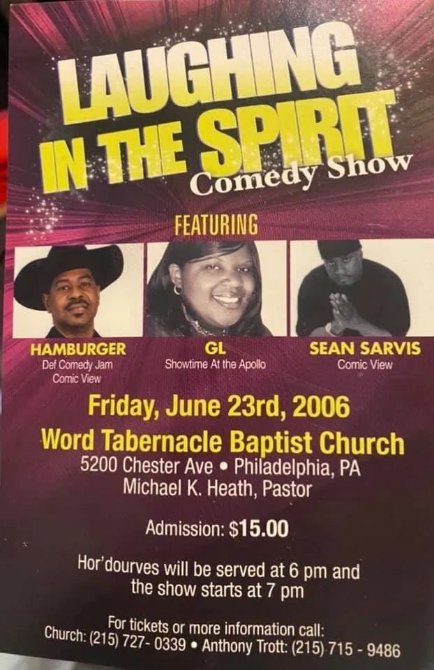 Past show flyer